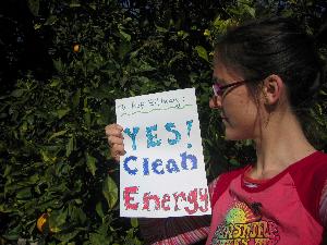 Say "YES" to clean energy!