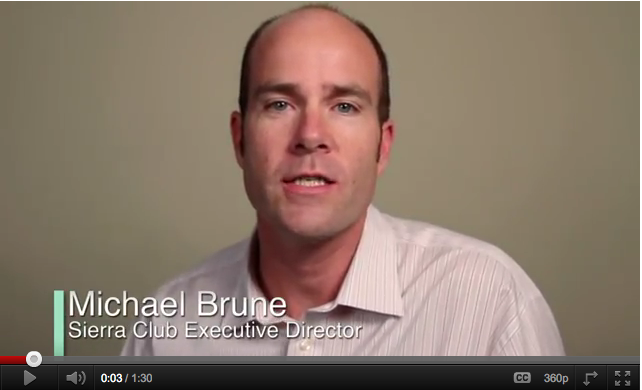 Michael Brune's invitation to the Tar Sands protest