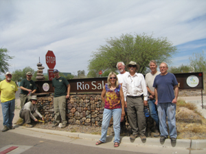 Rio Salado volunteers (By Sandy Bahr)