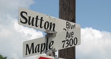 street sign