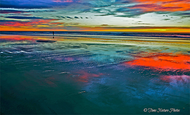 Sunset Pismo Beach, California