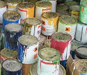 Used Paint Cans