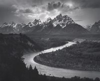 Grand Tetons and Snake River (Copyright Ansel Adams Archive)